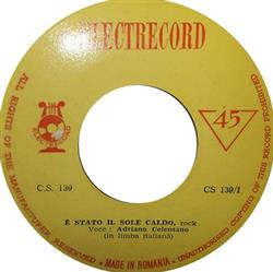 Download Adriano Celentano - E Stato Il Sole Caldo
