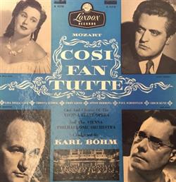 Download Mozart, Lisa Della Casa Christa Ludwig, Emmy Loose Anton Dermota, Erich Kunz Paul Schöffler, Karl Böhm, Vienna Philharmonic Orchestra - Cosi Fan Tutte Highlights