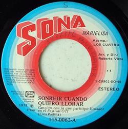 Download Marielisa - Sonreir Cuando Quiero Llorar