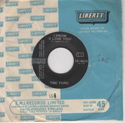 Download Timi Yuro - I Know I Love You