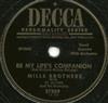 descargar álbum Mills Brothers With Sy Oliver And His Orchestra - Be My Lifes Companion Love Lies