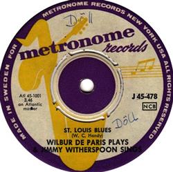 Download Wilbur De Paris Jimmy Witherspoon - Wilbur De Paris Plays Jimmy Witherspoon Sings