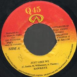 Download Hawkeye Kiprich - Just Like We Galong Gal